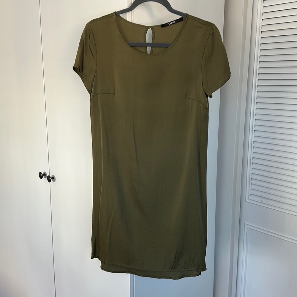 Quince Silk Mini Dress